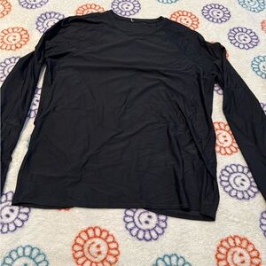 lululemon athletica Black Long Sleeve Tee
